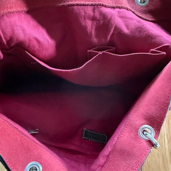 J. McLaughlin Red Printed Shopper Handbag - Picture 11 of 16